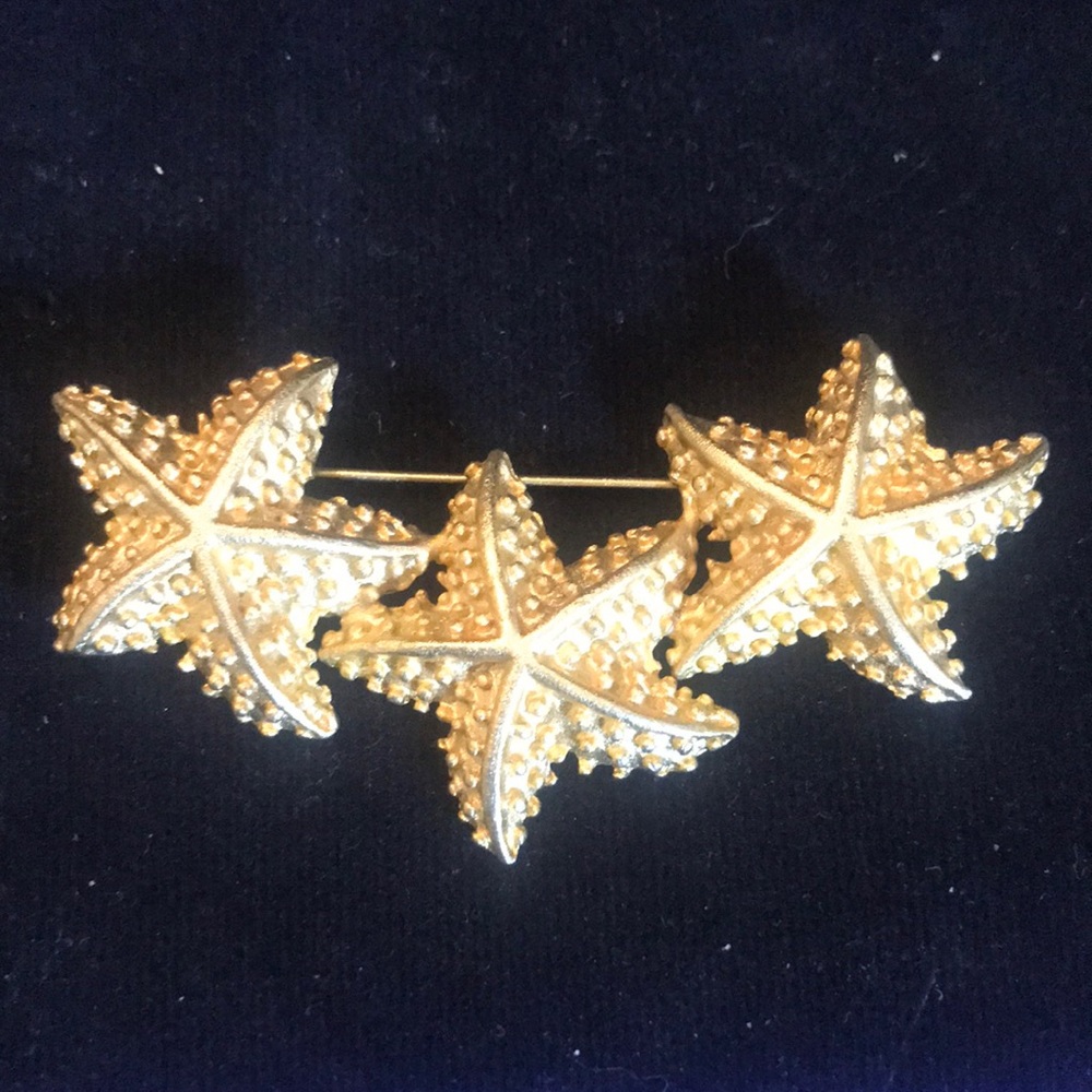 STARFISH PIN BROOCH